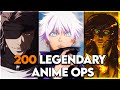 200 Legendary Anime Openings