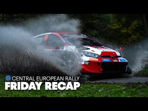 WRC 2023 ラリー・セントラルヨーロッパ 金曜日ハイライト動画
