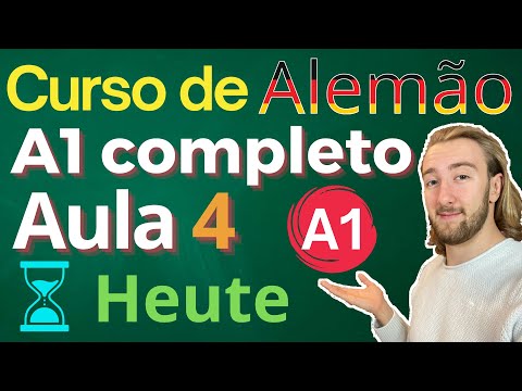 Curso de Alemão A1 - Aula 4 - Gestern, Heute, Morgen ...