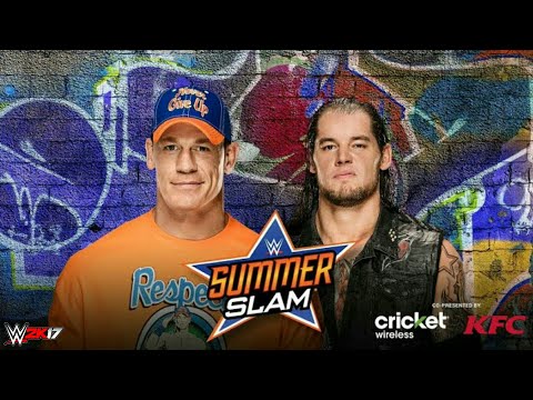 Baron Corbin vs John Cena | WWE Summerslam 2017 (PREDICTION HIGHLIGHTS) (WWE 2K17)