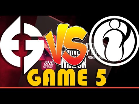 [Game 5] IG VS EG - Singapore Major 2021