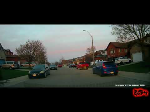 Driving in Hamilton Templemead Drive