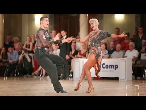 Marius Andrei-Balan - Khrystyna Moshenska | danceComp Wuppertal 2017 - WDSF WO LAT - solo J