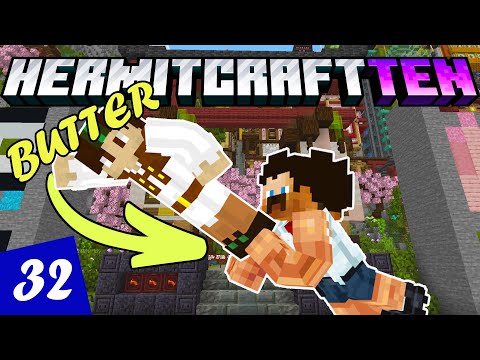 STUPID SLIPPERY JOEL!!! - HermitCraft S10 E32
