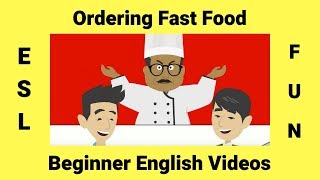 Ordering Fast Food | Travel English | Everyday English using Modal Verbs