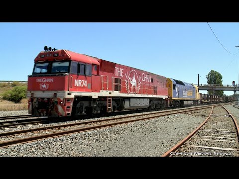 3PM4 Pacific National Steel Train (11/1/2019) - PoathTV Australian Railways