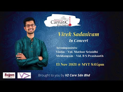 MYICMF 2021| VIVEK SADASIVAM | VOCAL