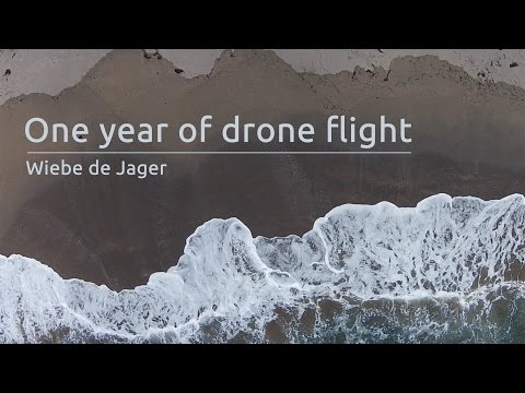 One year of drone flight