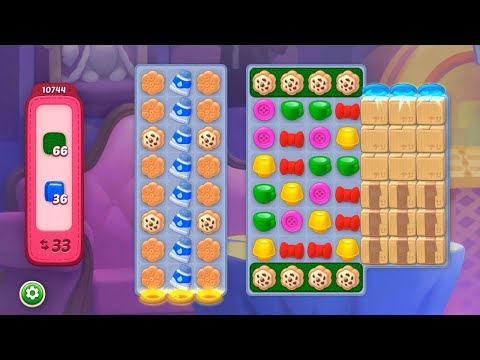 homescapes level 10744 | homescapes super hard level #homescapes #playrix