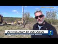 OBRA DE AGUA EN LOS COCOS