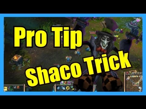 Pro Tip: Sneaky escape tool for Shaco | League of Legends
