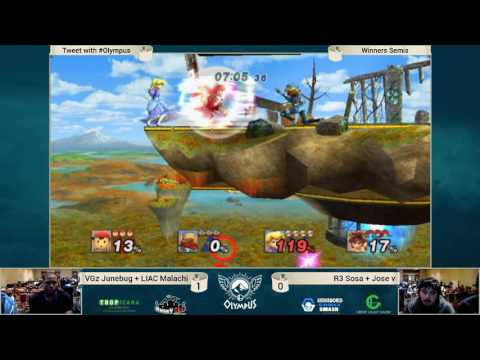 Olympus - Junebug + Malachi vs Sosa + Jose V - PM Winners Semis - Project M
