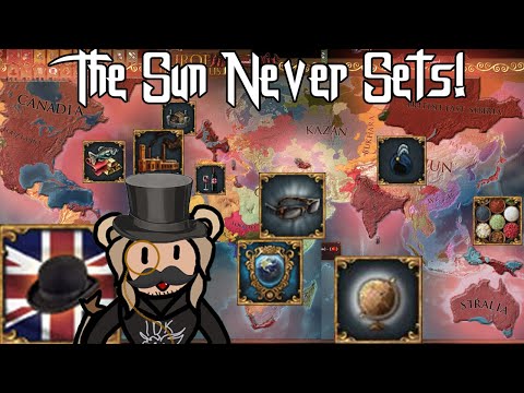 How to get 10 Achievements in ONE run! Anglophile Finale! | EU4 Achievement Hunting