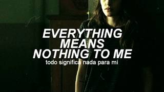 elliott smith • everything means nothing to me || sub español • lyrics