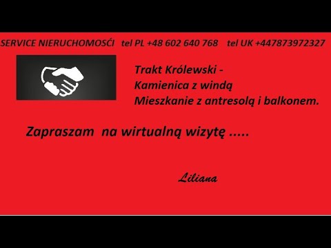 Trakt Królewski  super oryginalne mieszkanie z antresolą i balkonem   w samym Centrum Warszawy