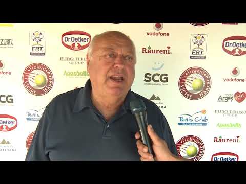 Trofeul Victor Hanescu 2018 - Interviu Gheorge Bortan, Director General Tenis Club Curtea de Arges