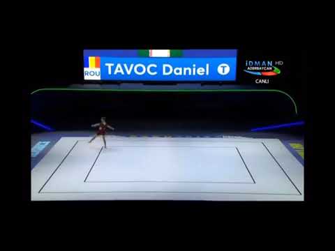 TAVOC Daniel (ROU) - JUNIORS IM Aerobic Gymnastics European Championships 2019