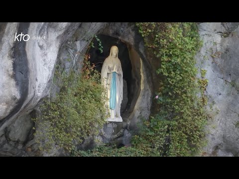 Chapelet du 8 décembre 2022 à Lourdes