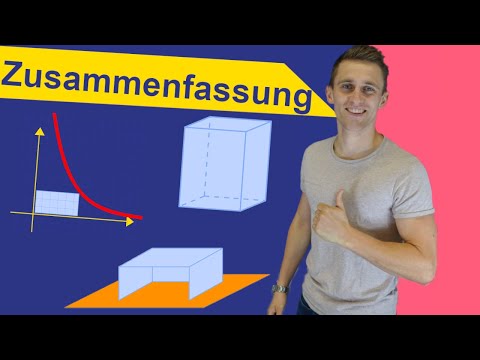 Optimierungsaufgaben/ Extremwertaufgaben #7 Zusammenfassung - Mit Schritt-für-Schritt Anleitung