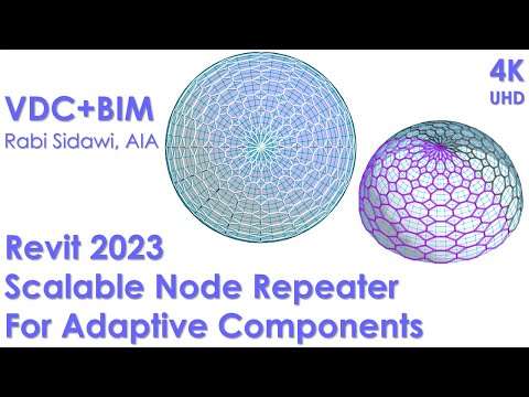 Revit 2023 Scalable Node Repeater for Adaptive Components