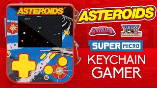 ATARI Asteroids Super Micro Keychain Gamer | NEW from Hyper Mega Tech!