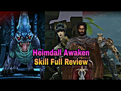 Heimdall Awaken Skill Review | ABX And WBU Test with Heimdall - Marvel Future Fight