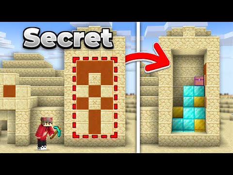 I Found Minecraft's Rarest Secret Rooms!