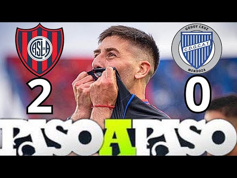 STEP BY STEP - SAN LORENZO vs GODOY CRUZ - 2025 CLOSING TOURNAMENT