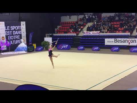 Justine Moyse - Nat C 18 ans et + - France Besançon 2018