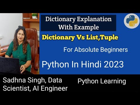 Python Dictionary Explained In Hindi Dictionary Datatype In Python Python Full Course For Beginner