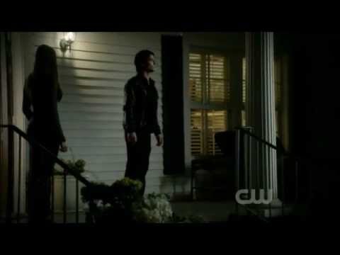 The Vampire Diaries 3x10 Damon and Elena Full Kiss Scene