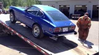 Datsun 260Z first start after rebuild   720p