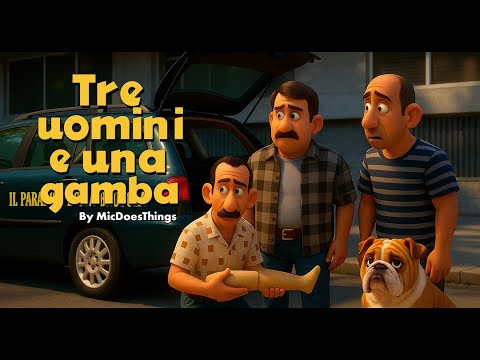 Questo è un Garpez! - Tre uomini e una gamba (Pixar)