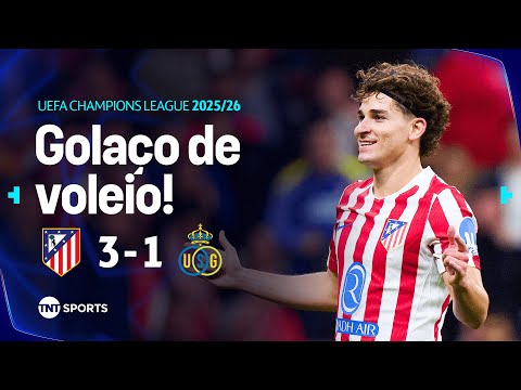 Gols e lances de Atlético de Madri x Union SG