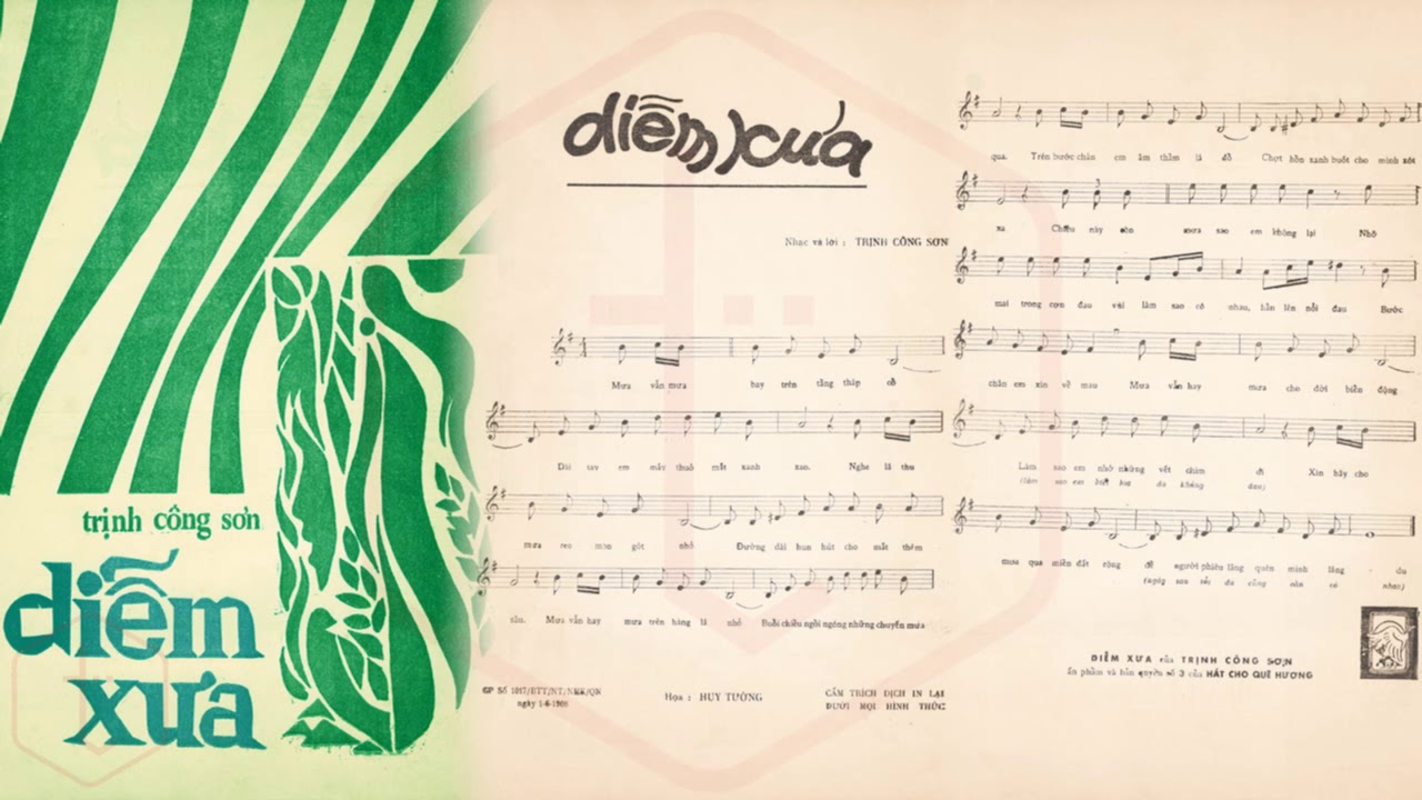 Tờ Nhạc Xưa Trước 1975