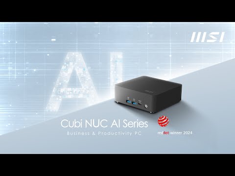 Cubi NUC AI 1UMG Series – Tiny AI Powerhouse for Business | Mini PC | MSI
