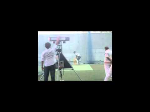 Rahul Dravid Practising with Velocity Plus