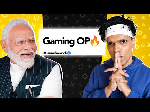 Gaming with Modi G ???? The Prime Minister of India