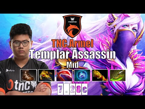 Templar Assassin Mid | TNC.Armel | ARMEL SIGNATURE HERO BEST TA | 7.28c Gameplay Highlights