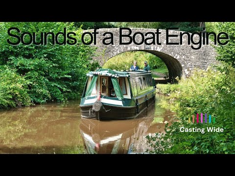 Soothing Sounds of a Canal Boat Engine for a Peaceful Sleep and or just to relax