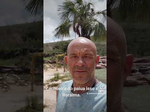 cachoeira do paiua uiramuta Roraima. c