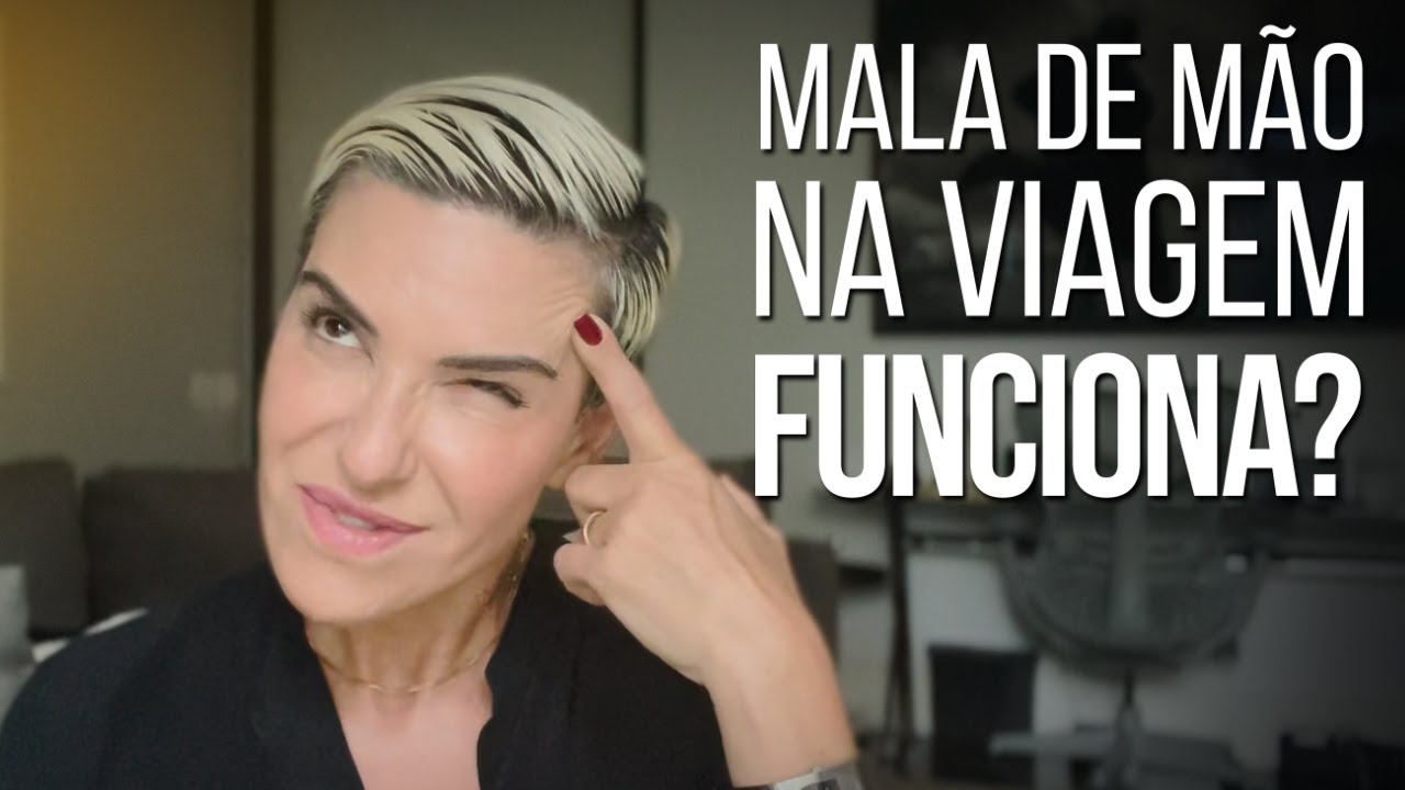 Como viajar com Mala de Mão | Viagem pela Europa