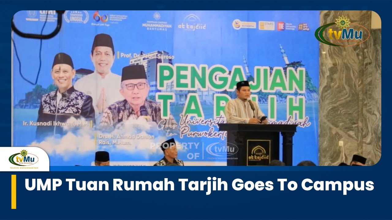 UMP Jadi Tuan Rumah Pengajian Tarjih Goes to Campus Edisi 303