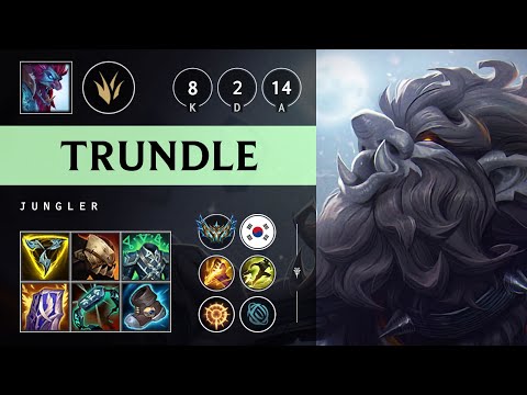 Trundle Jungle vs Qiyana - KR Challenger Patch 25.21