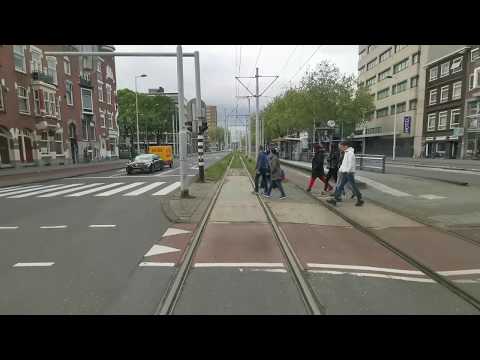[Tram Cab Ride] Rotterdam Tramlijn 25 / Schiebroek ➡ Carnisselande