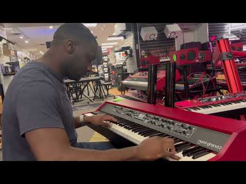 Playing the White Grand on the New Nord Grand 2! @NordKeyboards