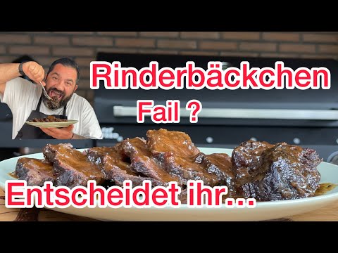 Rinderbäckchen aus dem Dutchoven. Fail ? schaut selbst...