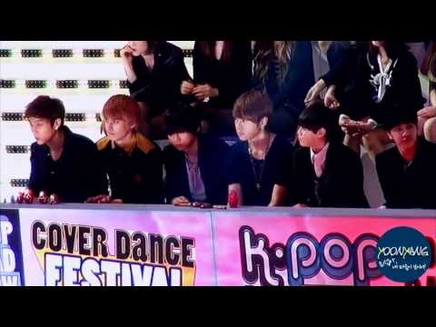[FANCAM] YoSeob singing to Breath (Miss A) @ Kpop Cover Dance 111003
