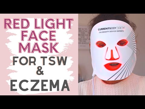 CURRENTBODY RED LIGHT THERAPY MASK FOR TSW & ECZEMA #TOPICALSTEROIDWITHDRAWAL #ECZEMA #REDLIGHT