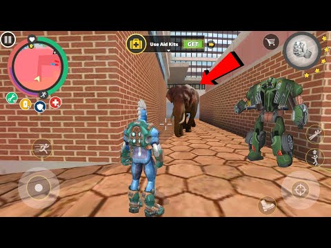 Rope Hero: Vice Town (Elephant on Vice Town) Secret Location - Huge Pot Tree - Android Gameplay HD